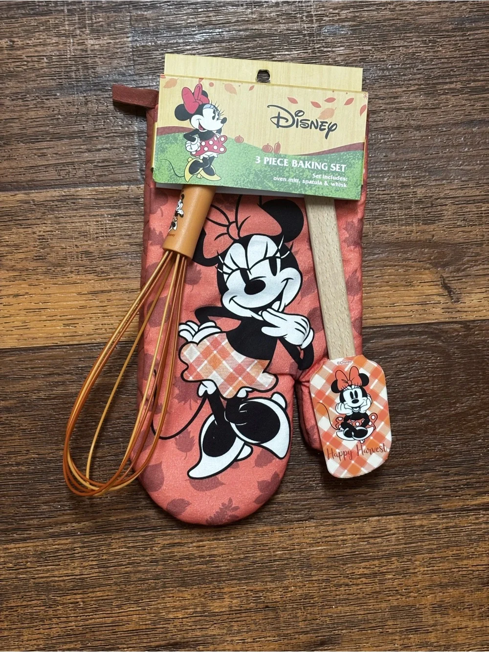 Disney Minnie Mouse Baking Set - Orange and Black